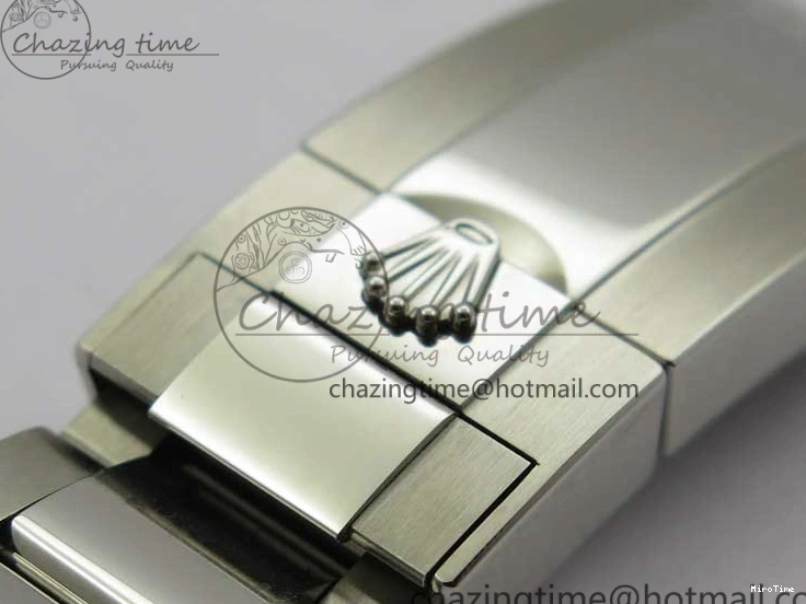 MiroTime 0319 TechFriendly Daytona 116520 SS UBF Best Edition Ice Blue MOP Crystal Markers Dial on SS Bracelet A 2938